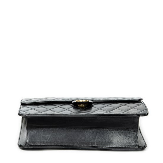 Vintage Push Lock Straight Flap Schoudertas - Image 6