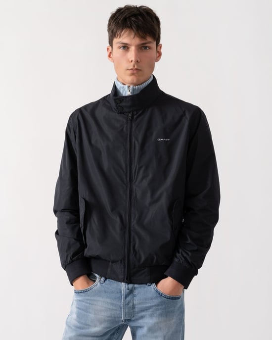 Harrington Jacket in Dark Blue - Image 1