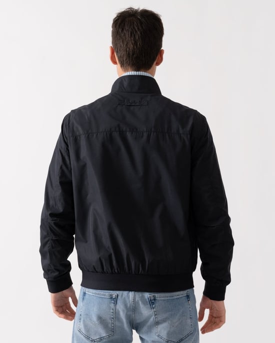 Harrington Jacket in Dark Blue - Image 2