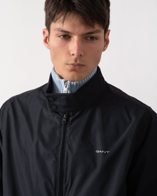 Harrington Jacket in Dark Blue - Image 5
