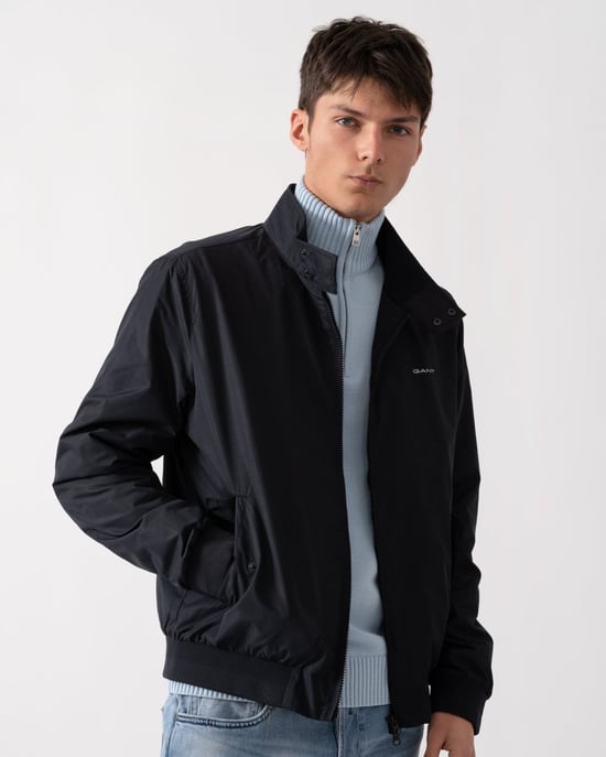 Harrington Jacket in Dark Blue - Image 6
