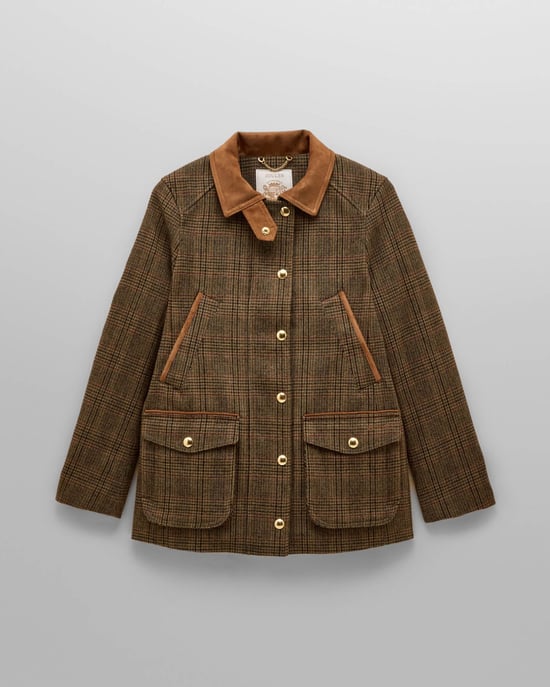 Contemporary Fieldcoat in Brown - Image 1