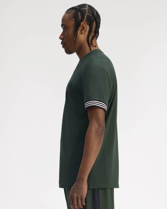 T-Shirt in Dark Green - Image 2