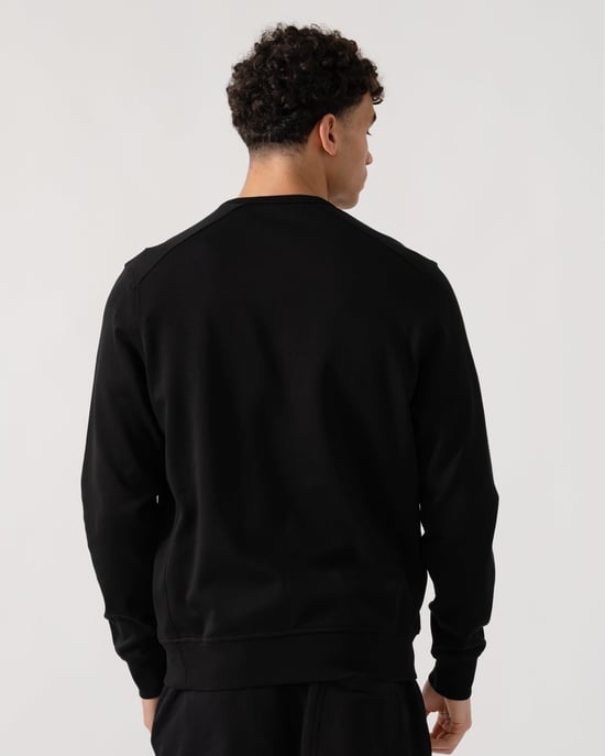 Alloy Crewneck Sweatshirt in Black - Image 3