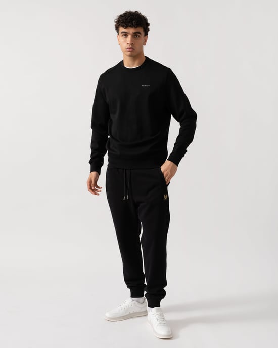Alloy Crewneck Sweatshirt in Black - Image 4