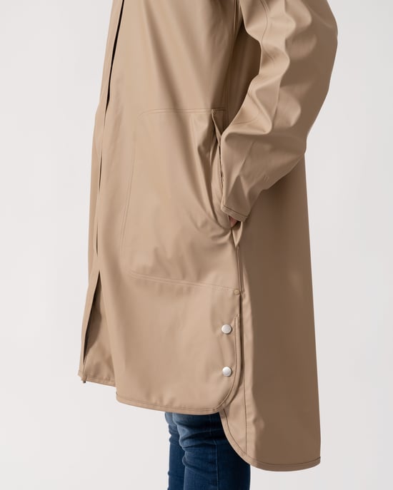 A-Line Raincoat in Sage Green - Image 2