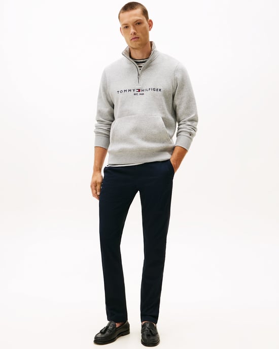 Denton Straight Chinos in Dark Blue - Image 4