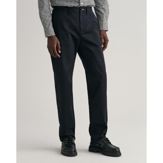 Regular Fit Chinos in Dark Blue - Image 1