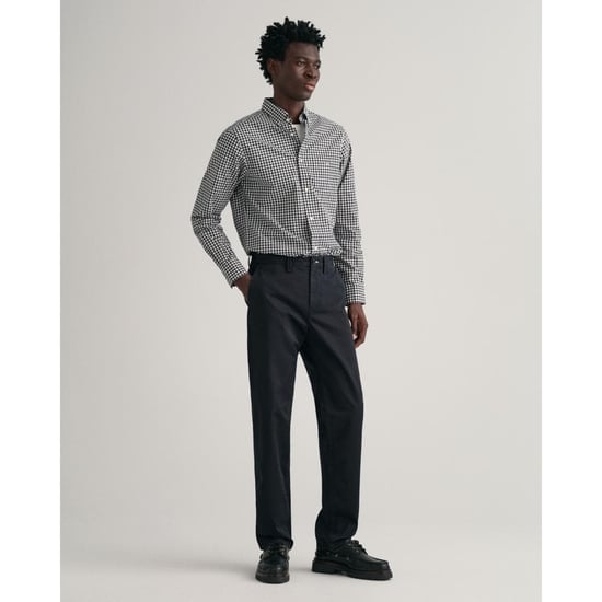 Regular Fit Chinos in Dark Blue - Image 2