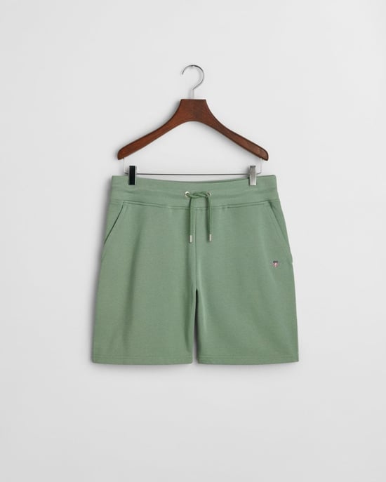 Regular Fit Shorts in Sage Green - Image 3