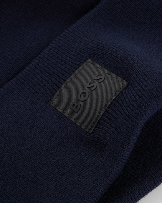 Fantastico R Beanie Muts in Donkerblauw - Image 3