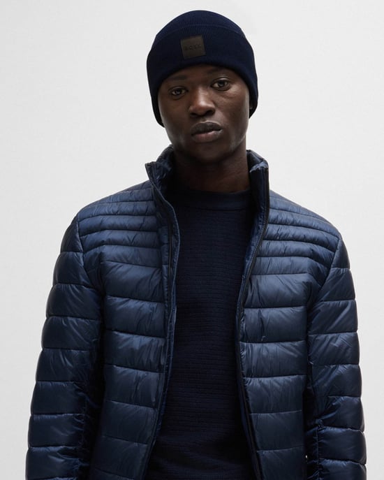 Fantastico R Beanie Muts in Donkerblauw - Image 5