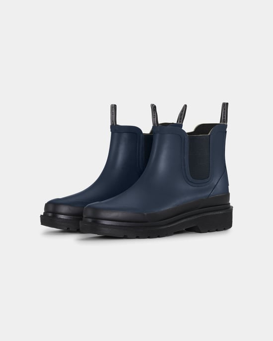 Rub Rub Wellies in Dark Blue - Image 1