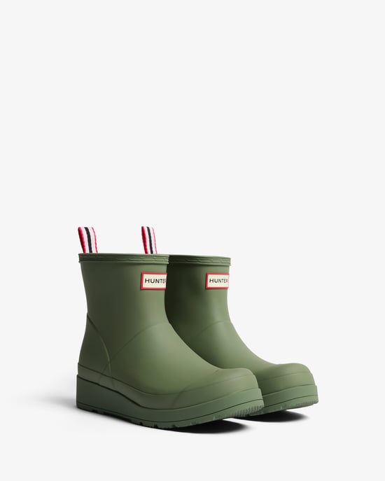 Original Play Short Boots in Dark Green - Image 1