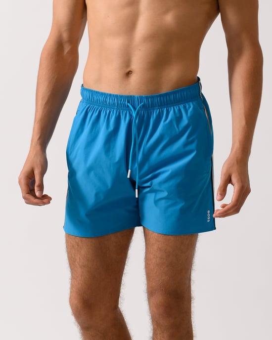 Iconic Swim Shorts in Sky Blue - Image 1