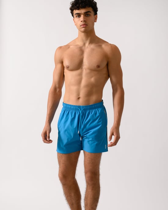 Iconic Swim Shorts in Sky Blue - Image 4