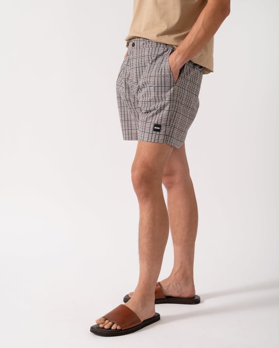 Beach-to-Bar Swim Shorts in Grey - Image 2