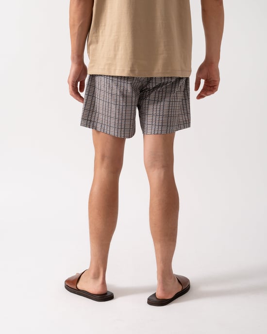 Beach-to-Bar Swim Shorts in Grey - Image 3
