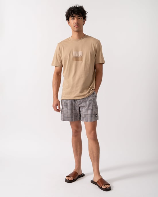 Beach-to-Bar Swim Shorts in Grey - Image 4