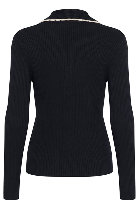 SLLysandra Polo Cardigan Knitted cardigan Slim fit - Image 5