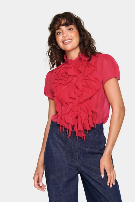 LiljaSZ Crinkle SS Shirt Long sleeved shirt Regular fit - Image 5