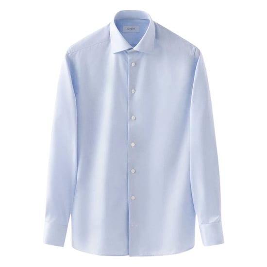 Eton Solid signature twill shirt lange mouw overhemden 100012342 - Image 1
