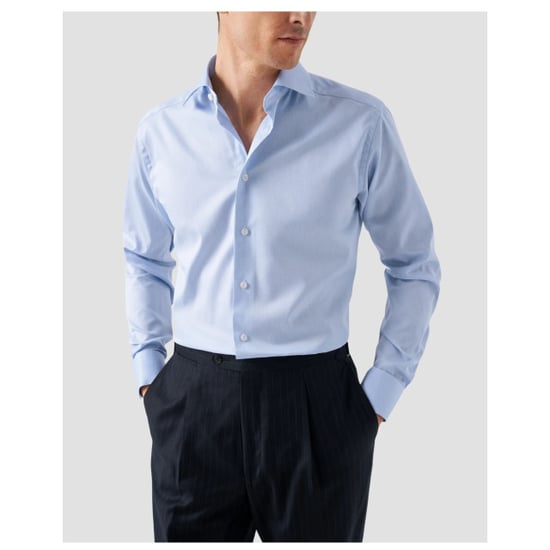 Eton Solid signature twill shirt lange mouw overhemden 100012342 - Image 3
