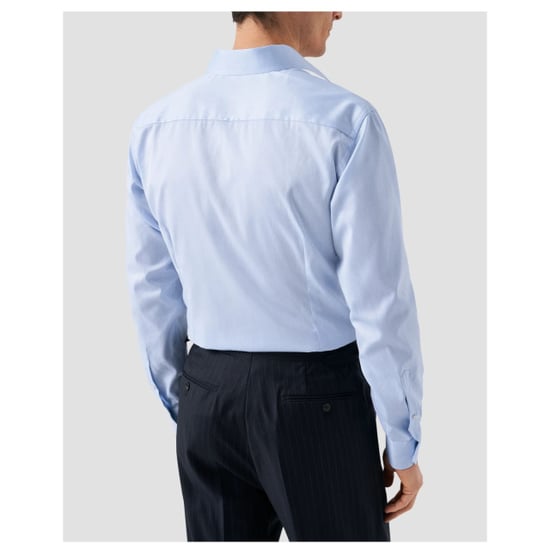 Eton Solid signature twill shirt lange mouw overhemden 100012342 - Image 4