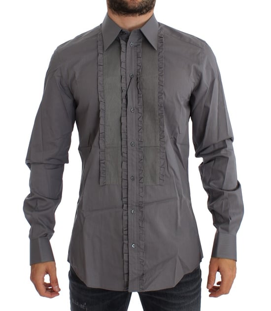 Gefronste Detail Shirt Met Lange Mouwen - Image 1
