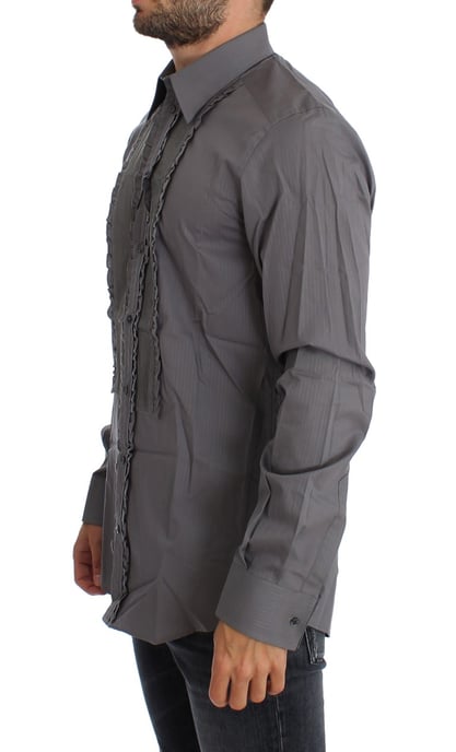 Gefronste Detail Shirt Met Lange Mouwen - Image 2