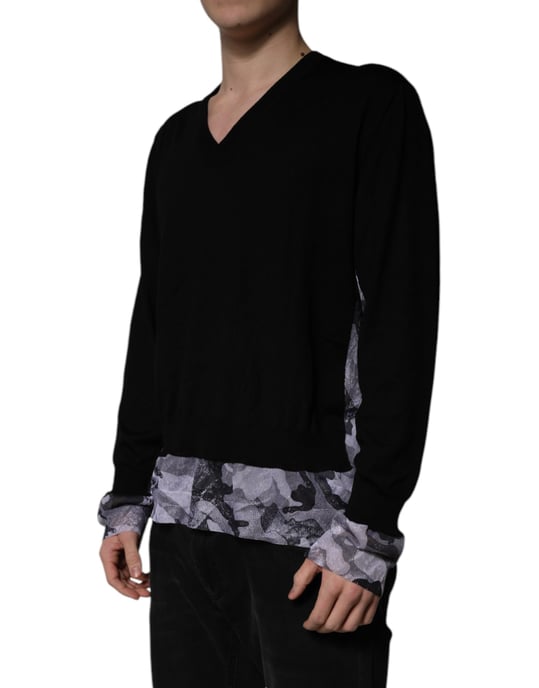 Merino Wol V-hals Trui - Image 3