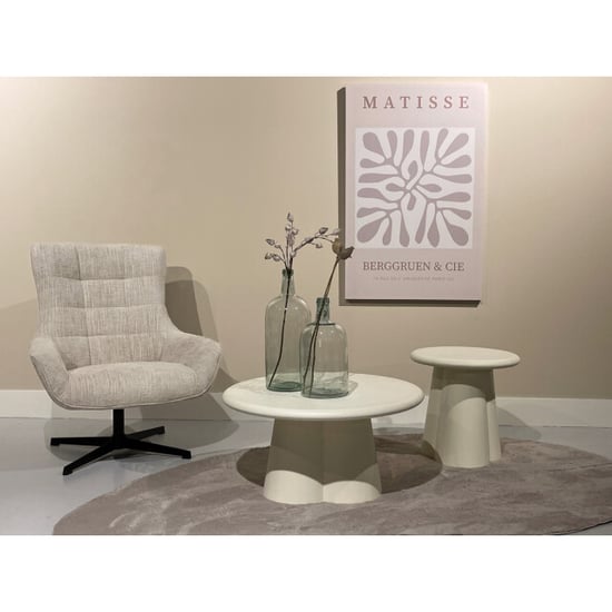 Brix D - salontafel clubs sandy 80cm beton / mdf - Image 3