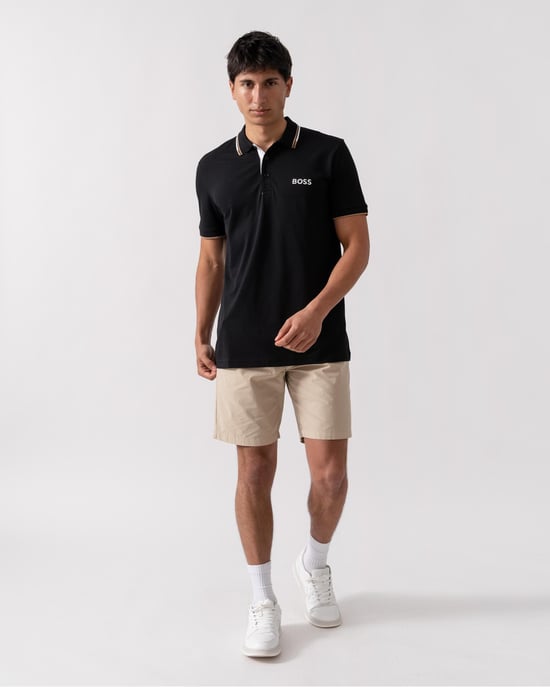 Paddy Pro Paddy Pro Polo Shirt in Black