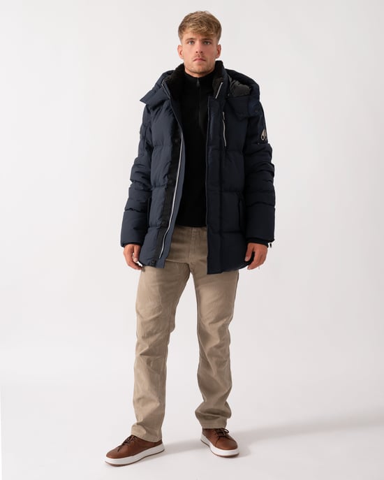 Everest 3Q Puffer Jacket in Dark Blue - Image 6