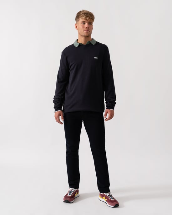 K_Ever-X Crew Neck Trui in Donkerblauw - Image 4