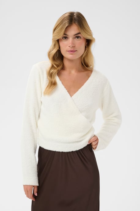 NadalieSZ Wrap Blouse Blouse with long sleeve Fitted - Image 2