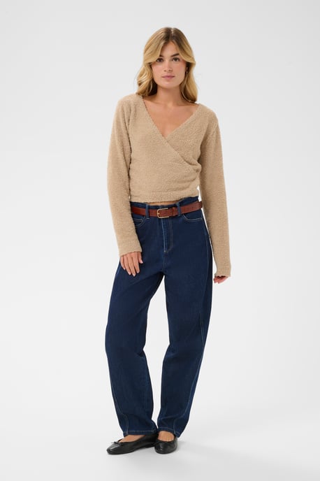 NadalieSZ Wrap Blouse Blouse with long sleeve Fitted - Image 1