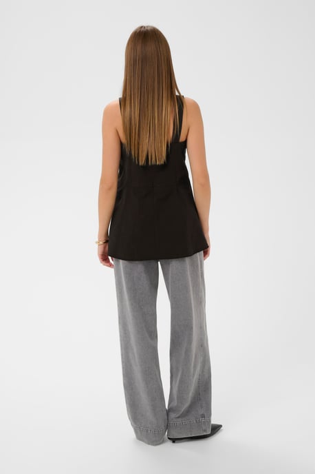 SLNoelle Top STUDIO Sleeveless blouse Feminine Silhouette - Image 2