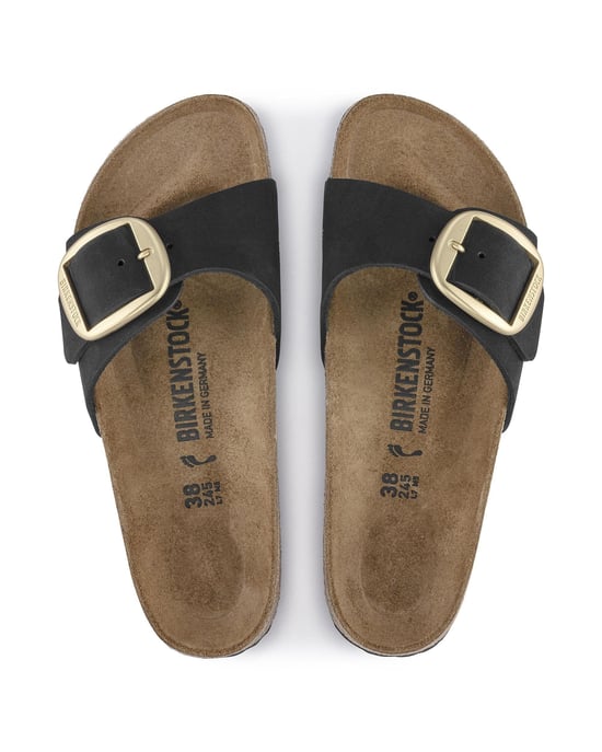 Madrid Sandals in Black - Image 5