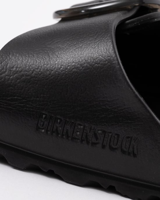 Madrid Madrid Big Buckle Sandals in Black - Image 4