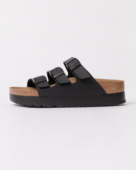 Florida III Vegan Platform Sandals Sandals in Black - Image 2