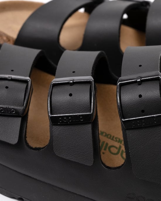 Florida III Vegan Platform Sandals Sandals in Black - Image 6