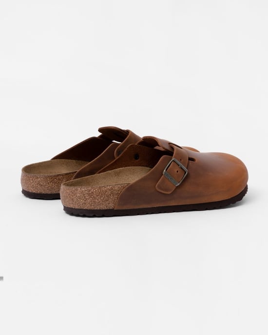 Boston Clogs in Brown - Image 2
