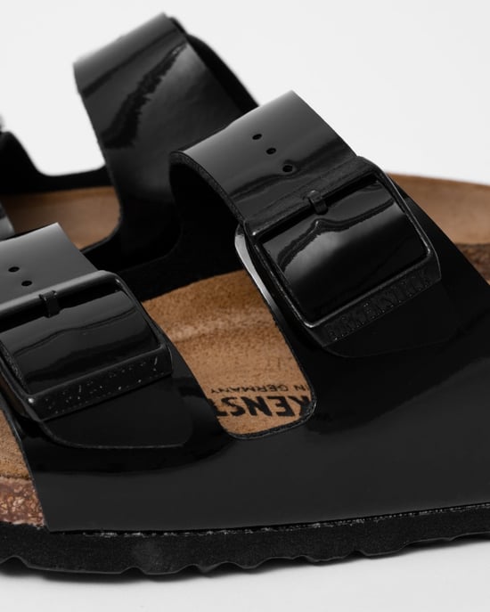 Birkenstock Arizona Narrow Fit Patent Black 1005292 - Image 5