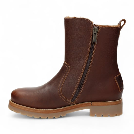 Panama Jack Women's Fabi Igloo B2 Bark Waterproof Leather Ankle Boots - Image 3