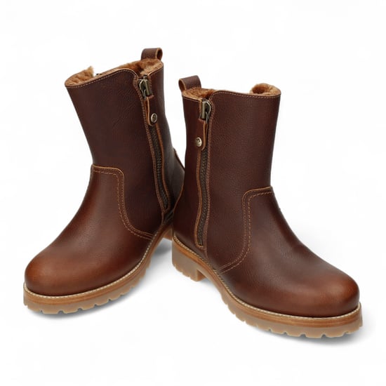 Panama Jack Women's Fabi Igloo B2 Bark Waterproof Leather Ankle Boots - Image 4