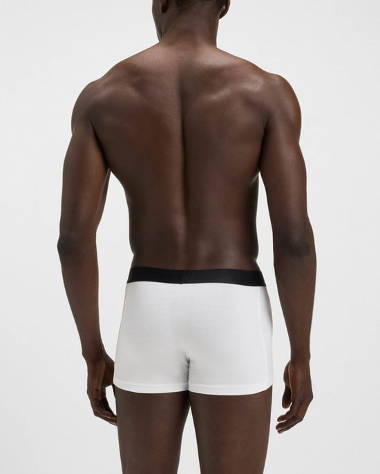 Trunks in White (3 Pack) - Image 6