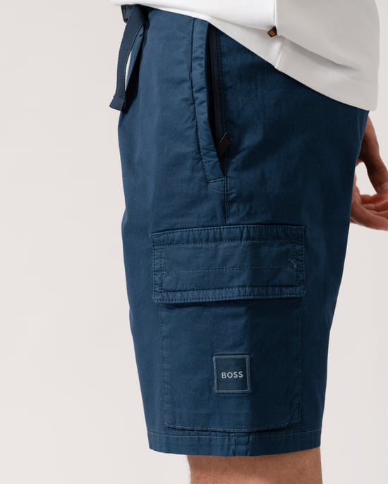 Sariel Shorts in Donkerblauw - Image 4