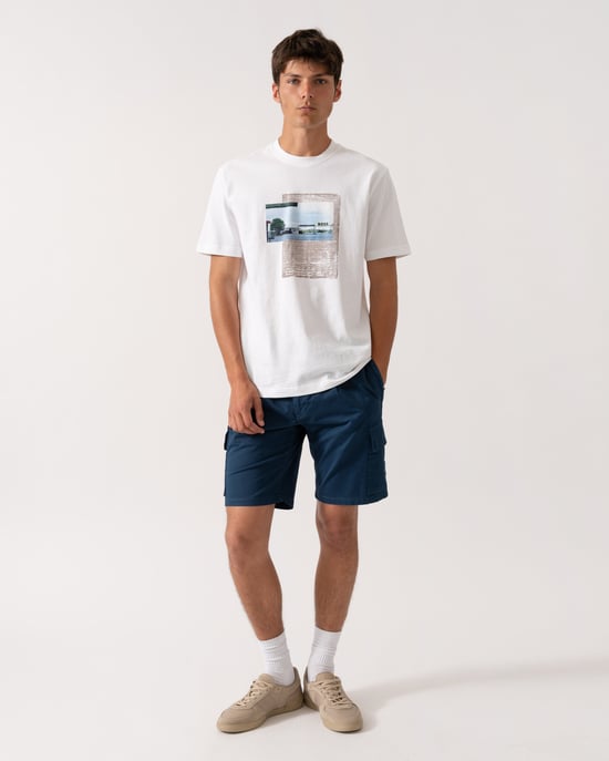 Sariel Shorts in Donkerblauw - Image 5
