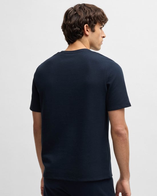 Pyjama T-shirt in Donkerblauw - Image 2